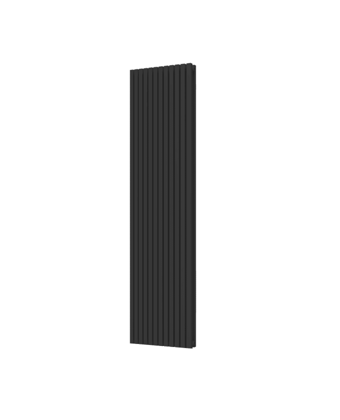 Радиатор КЗТО QUADRUM 30 V 2- 1750-12 RAL1T103S9005 (черный матовый муар)